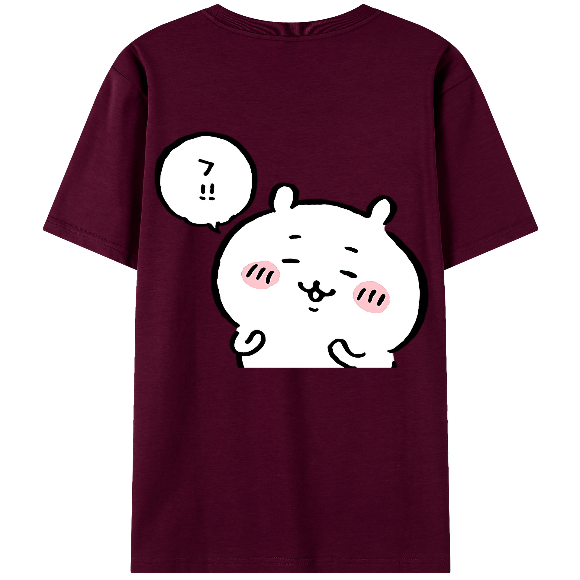 （画像用） ちいかわ ちいかわ Chii-kawa chiikawa レディース半袖Tシャツ(バックプリント)